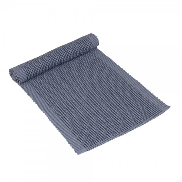 Löpare Denimblå Bricks...
